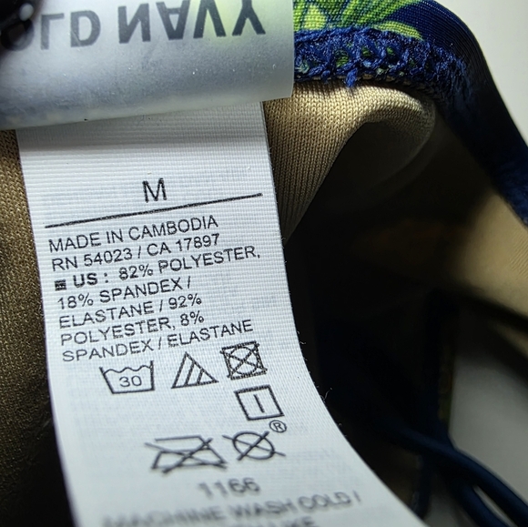 Old Navy Pineapple Swimsuit 2 Piece Sz M NWT - Picture 10 of 10